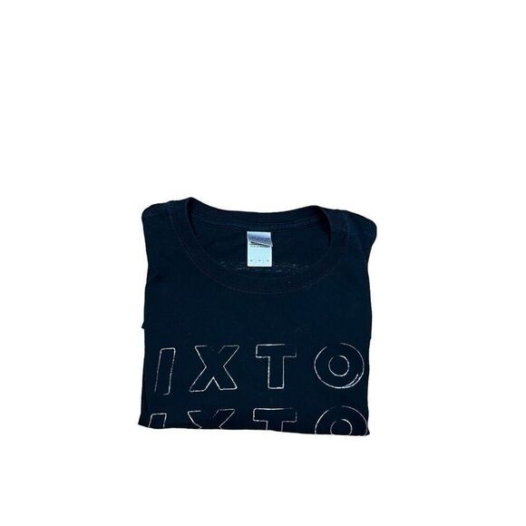 Gildan Mens Soft Style Ringspun Rixton Graphic Tour T-Shirt Black Medium - Picture 2 of 8